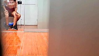 Spy Cam Captures Sexy Argentine Secretary at UBA in Action