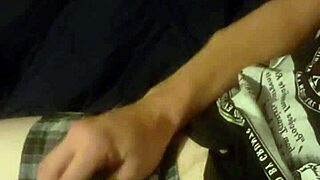 duane, masturbating solo with cock and cum