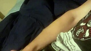 duane, masturbating solo with cock and cum