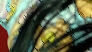 Alice in pajamas with wet pussy makes my cock hard when I invite her to watch a movie.