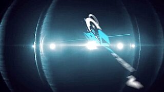 Capri plays with her big dildo