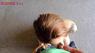 Hot milf craves outdoor action