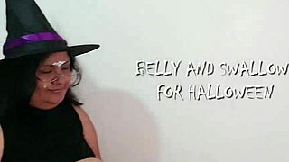 belly dancing and treats for halloween fun