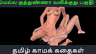 tamil audio story of indian girl in animated cartoon