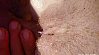 Amateur babe bent over for pussy fuck and ass play in doggystyle