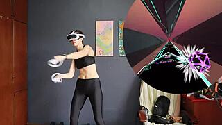 My VR Exercises in a Safe-for-Work Fun Version!