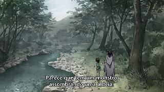 Dororo ep2 focuses on legs in anime