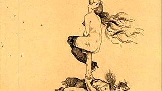 Vintage Erotic Illustration Unveils Hidden Sensual Art