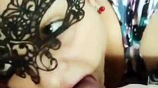 Mamada Con Antifaz 6 Deepthroat Blowjob Session
