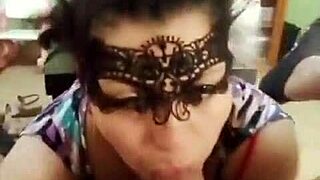Mamada Con Antifaz 6 Deepthroat Blowjob Session