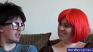 Watch this black sexy booty girl strip and blow? So hot!