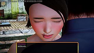 My new family 507 with brunette teens and small tits.