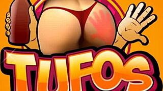 I-I saw the leaked nudes of that big-ass mature woman in hentai style