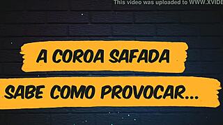 I-I saw the leaked nudes of that big-ass mature woman in hentai style