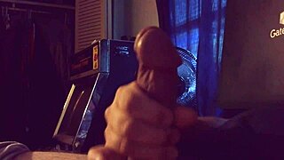 Stroking Big Cock For Allison