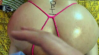 Colombian Latina Gets Oiled Ass Fuck