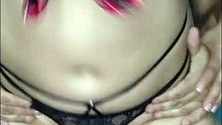 Hey, watch as the amigo puts it in the old vagina without a condom, cuckold style?