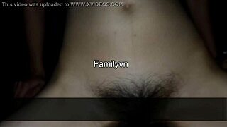 Vietnamese Wife Excels in Intense Bedroom Action with Husband