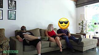 Blonde Milf Slut Blows Big Ass