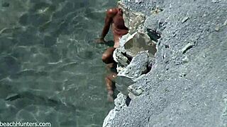 Just another day with a couple banging on the beach