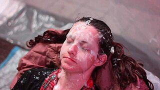 Homemade Fake Bukkake Scene 8 Explosion