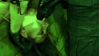 Tied up sub experiences lezdom domination