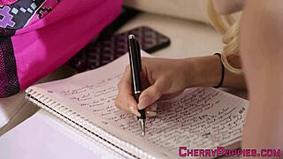 Small Blonde Teen PLOWED Hard by Monster Cock