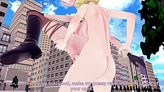 honkai impact himeko gets fucked on the street