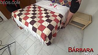 petite latina stepdaughter makes mature stepmother cum in lesbian pleasure