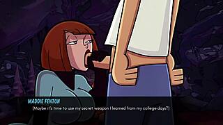 Maddie Fenton Bent Over in Danny Phantom Hentai Anal
