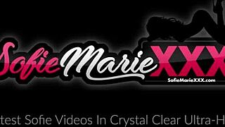 sofiemariexxx - gosh, i’m so hot, milf sofie marie rubbin’ my pussy in steamy solo vid