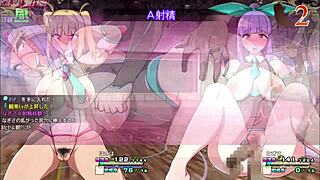 Hentai game anime sex bed dolls