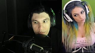 What are Joycgee and Trainwrecks doing in their live webcam?