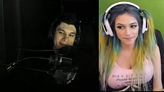 What are Joycgee and Trainwrecks doing in their live webcam?