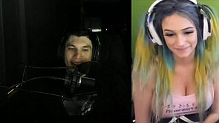 What are Joycgee and Trainwrecks doing in their live webcam?