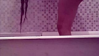 Watch My Sister Bathing! She's So Exposed And Vulnerable