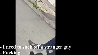 i see ki-sim sucking a stranger on the street
