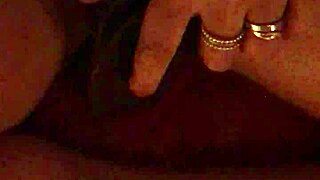 Wife plays with dildo and cums hard