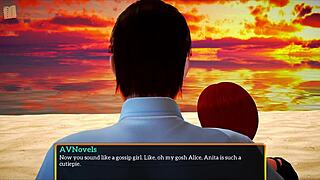 my new family episode with small tits and game play