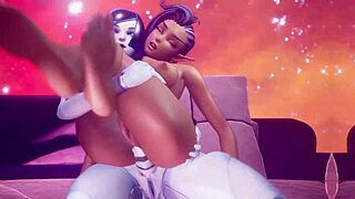 Futanari Demi Wants Creampie in 3some!