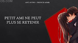 boyfriend can't hold back anymore in french asmr