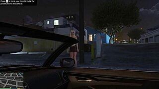 Gta 5 - first person hooker 9 with prostitute sex in car
