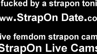 I picked up this big strapon to pound your ass hard!