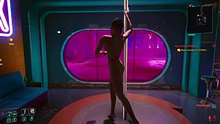 Judy X Johnny Silverhand Hidden Sex Scene With Fat Creampie And Big Tits