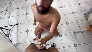 I suck 41 cocks, 30th to 35th blowjobs full video