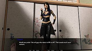 we ventured into the forbidden dojo, part 3, watching small asian tits bounce with every move. it was a wild, sneaky game.