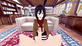 Mikasa Ackerman And Annie Leonhart Intense Encounter - Shingeki No Kyojin Pov Hentai