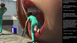 Big Apple Small 18+ Gesture in 3D Cartoon Sex Episode 31