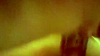 Wow, this amazing tight pussy gets creampied by her friend while moaning wetly!