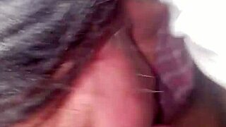 European girl delivers interracial blowjob to italian partner 😏